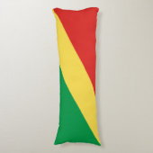 Coussins Longs Drapeau de la République du Congo (Devant (Vertical))