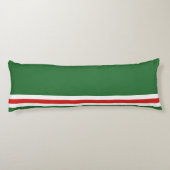 Coussins Longs Drapeau de la République tchétchène d'Ichkeria (Dos)