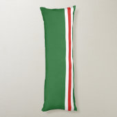 Coussins Longs Drapeau de la République tchétchène d'Ichkérie (Dos (Vertical))