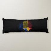 Coussins Longs Drapeau de la Roumanie (Dos)
