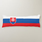 Coussins Longs Drapeau de la Slovaquie (Devant)