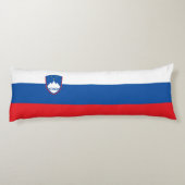Coussins Longs Drapeau de la Slovénie (Dos)