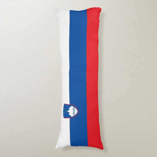 Coussins Longs Drapeau de la Slovénie (Devant (Vertical))