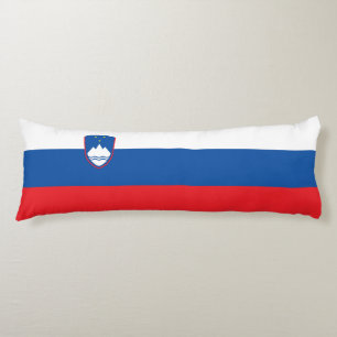 Coussins Longs Drapeau de la Slovénie