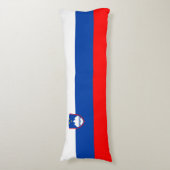 Coussins Longs Drapeau de la Slovénie (Devant (Vertical))