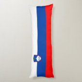 Coussins Longs Drapeau de la Slovénie (Dos (Vertical))