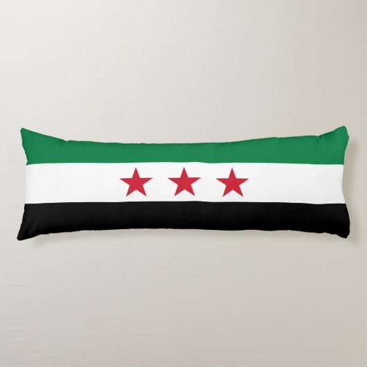 Coussins Longs Drapeau de la Syrie (Devant)