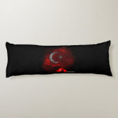 Coussins Longs Drapeau de la Turquie (Dos)