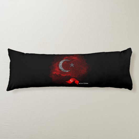 Coussins Longs Drapeau de la Turquie (Devant)