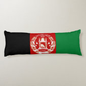 Coussins Longs Drapeau de l'Afghanistan (Dos)