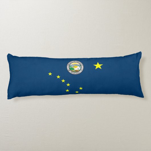 Coussins Longs Drapeau de l'Alaska (Dos)