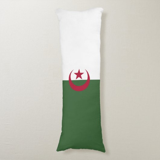 Coussins Longs Drapeau de l'Algérie (Devant (Vertical))
