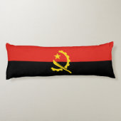 Coussins Longs Drapeau de l'Angola (Dos)