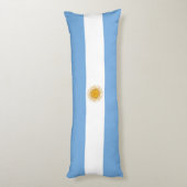 Coussins Longs Drapeau de l'Argentine (Dos (Vertical))