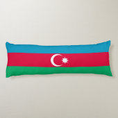Coussins Longs Drapeau de l'Azerbaïdjan patriotique (Dos)