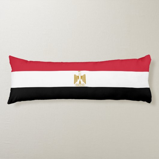 Coussins Longs Drapeau de l'Égypte (Devant)
