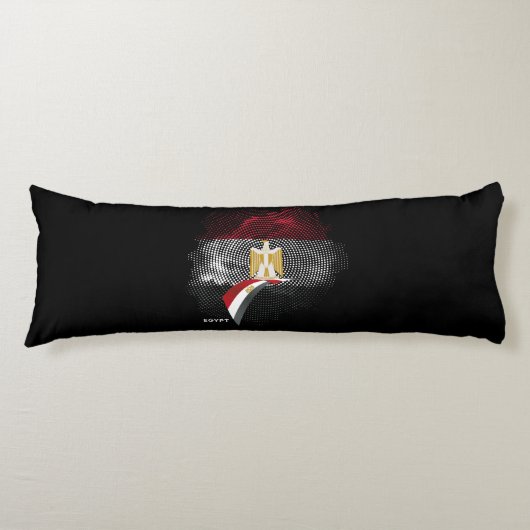 Coussins Longs Drapeau de l'Égypte (Devant)
