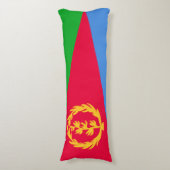 Coussins Longs Drapeau de l'Érythrée (Devant (Vertical))