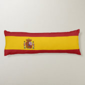 Coussins Longs Drapeau de l'Espagne (Dos)