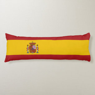 Coussins Longs Drapeau de l'Espagne