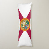 Coussins Longs Drapeau de l'État de Floride (Dos (Vertical))