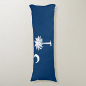 Coussins Longs Drapeau de l'État de la Caroline du Sud (Devant (Vertical))