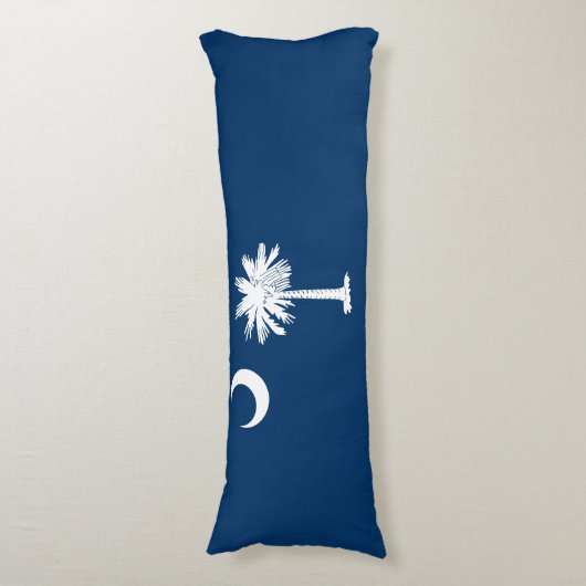 Coussins Longs Drapeau de l'État de la Caroline du Sud (Devant (Vertical))