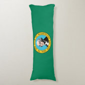 Coussins Longs Drapeau de l'État de Washington (Devant (Vertical))