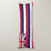 Coussins Longs Drapeau de l'État d'Hawaii (Dos (Vertical))