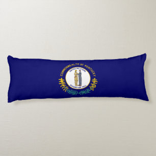 Coussins Longs Drapeau de l'État du Kentucky