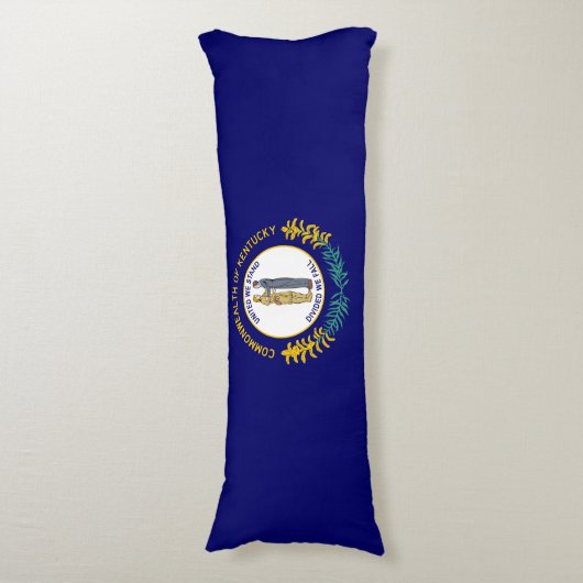 Coussins Longs Drapeau de l'État du Kentucky (Devant (Vertical))