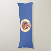 Coussins Longs Drapeau de l'État du Minnesota (Devant (Vertical))