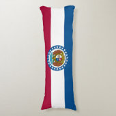 Coussins Longs Drapeau de l'État du Missouri (Devant (Vertical))