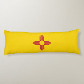 Coussins Longs Drapeau de l'État du Nouveau-Mexique (Dos)