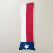 Coussins Longs Drapeau de l'État du Texas (Devant (Vertical))