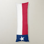 Coussins Longs Drapeau de l'État du Texas (Dos (Vertical))