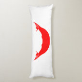 Coussins Longs Drapeau de l'île de Pâques (Dos (Vertical))