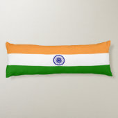 Coussins Longs Drapeau de l'Inde (Dos)