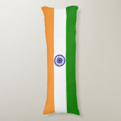 Coussins Longs Drapeau de l'Inde (Devant (Vertical))