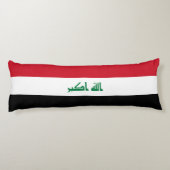 Coussins Longs Drapeau de l'Irak (Dos)