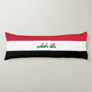 Coussins Longs Drapeau de l'Irak