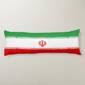 Coussins Longs Drapeau de l'Iran (Dos)