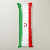 Coussins Longs Drapeau de l'Iran (Dos (Vertical))