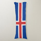 Coussins Longs Drapeau de l'Islande (Devant (Vertical))