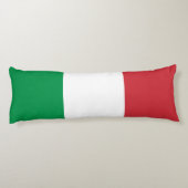 Coussins Longs Drapeau de l'Italie (Dos)