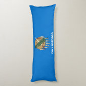 Coussins Longs Drapeau de l'Oklahoma (Dos (Vertical))