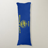 Coussins Longs Drapeau de l'Oregon (Devant (Vertical))