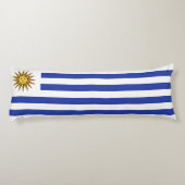 Coussins Longs drapeau de l'Uruguay (Dos)