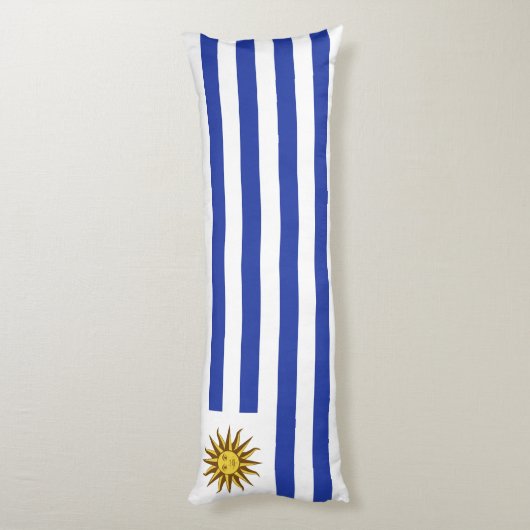 Coussins Longs drapeau de l'Uruguay (Dos (Vertical))
