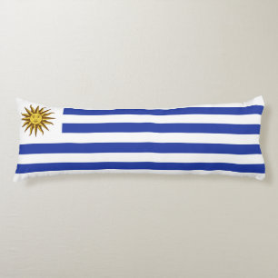 Coussins Longs drapeau de l'Uruguay